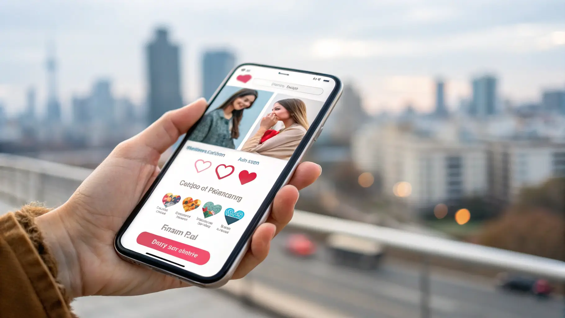 صورة رقمية بأسلوب مسطح تُظهر واجهة تطبيقات تعارف على الهواتف الذكية، مع أشخاص يتواصلون ويتبادلون الرسائل في بيئة افتراضية تمثل فكرة "التعارف بالقرب منك"، وتُستخدم كصورة غلاف لمقال حول أفضل تطبيقات ومواقع التعارف في الدول العربية.