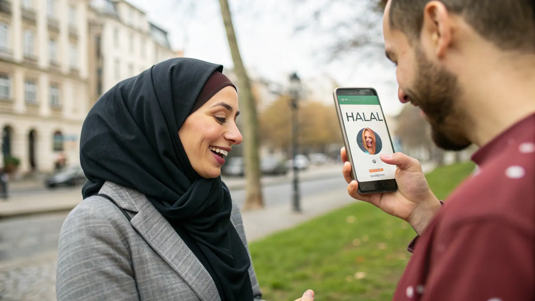 فتاة ألمانية مسلمة تتواصل مع شاب عربي عبر الإنترنت بنية الزواج