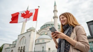 فتاة كندية مسلمة تبحث عن زوج حلال عبر مواقع التعارف