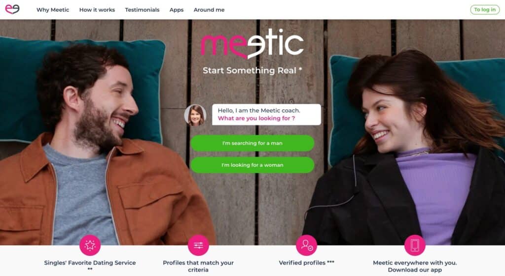 Meetic Switzerland موقع تعارف جاد في سويسرا يوفر لقاءات واقعية