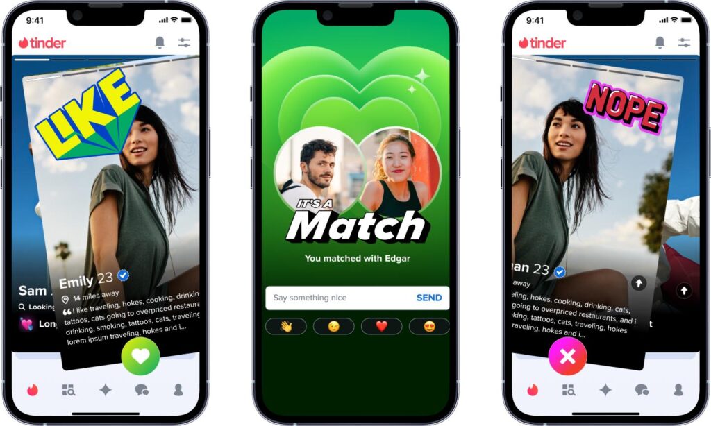 تطبيق Tinder للتعارف في سويسرا 2026 وبناء علاقات قد تتحول إلى زواج جاد