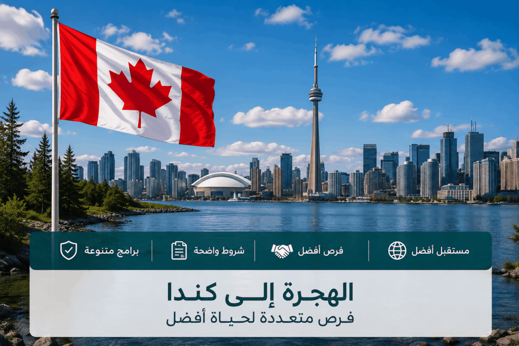 الهجرة إلى كندا 2026 — فرص العمل والإقامة وبرامج الهجرة الرسمية
